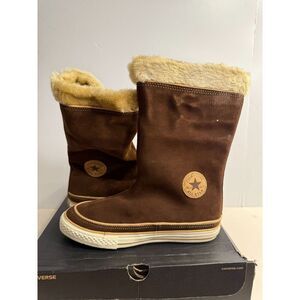 .4453 Converse Beverly Boot Brown-US 4.5 Juniors